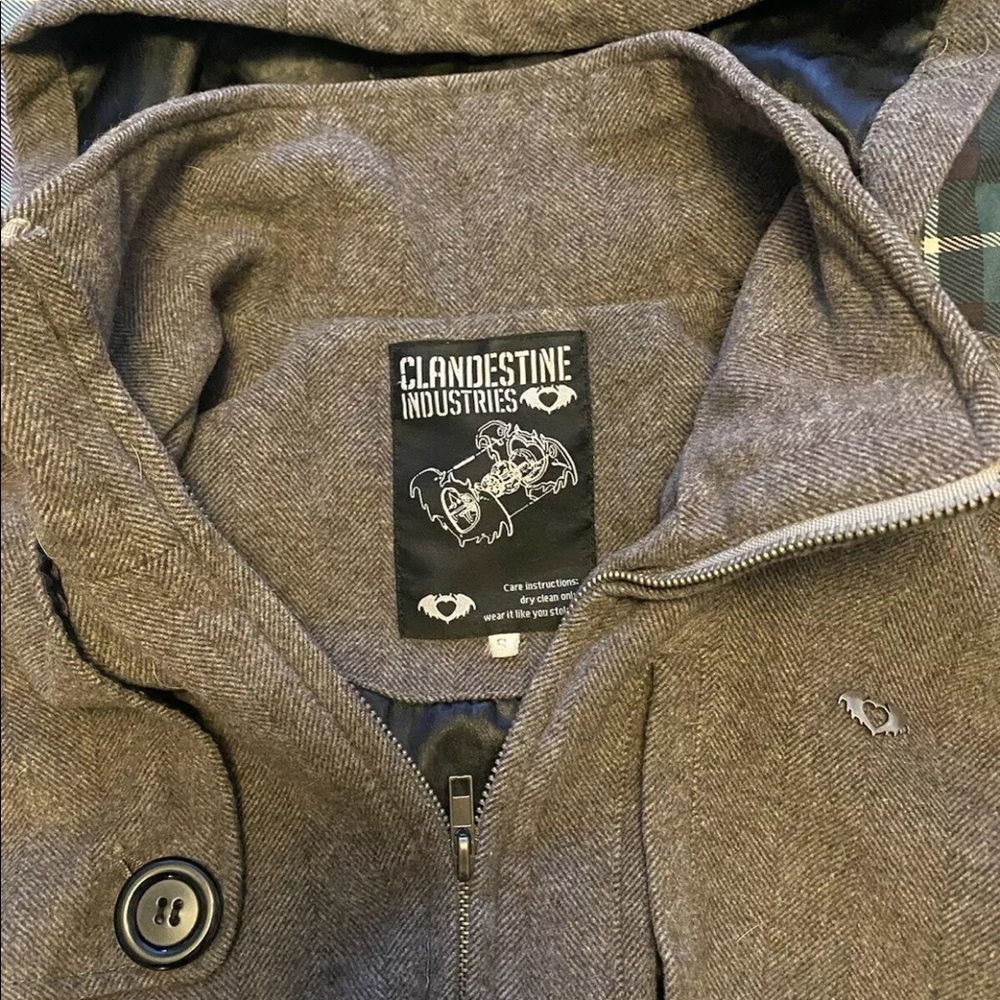 Clandestine industries wool jacket ✨RARE✨